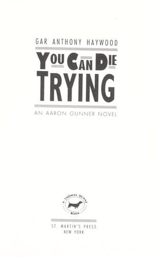 You can die trying