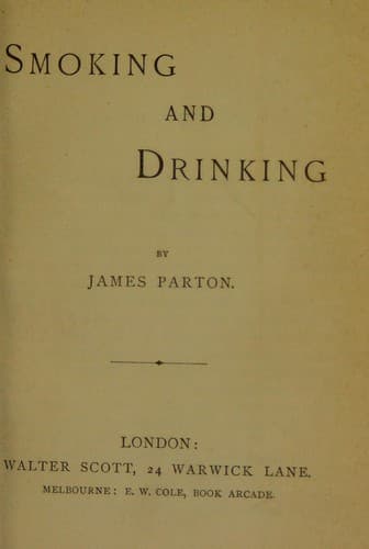 Smoking and drinking