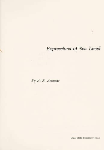 Expressions of sea level