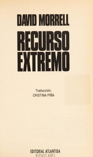 Recurso extremo