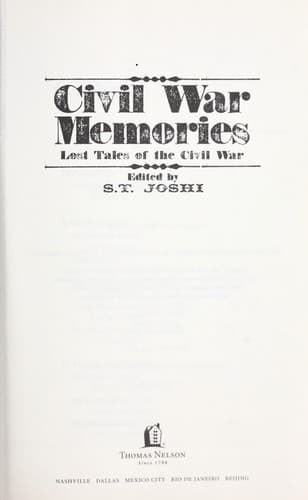 Civil War memories
