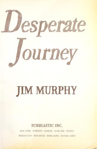Desperate journey