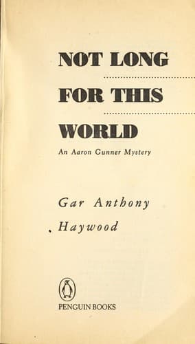 Not long for this world