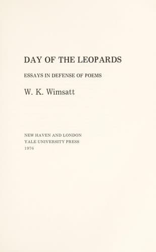 Day of the leopards
