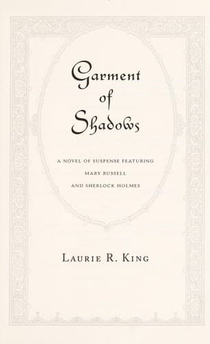 Garment of shadows