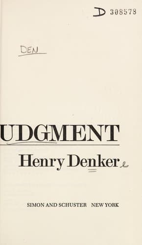 Error of judgment