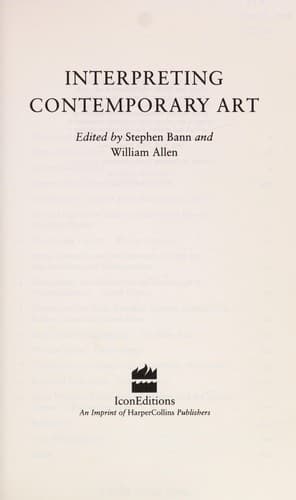 Interpreting contemporary art