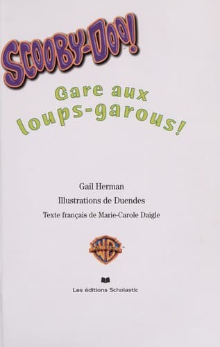 Gare aux loups-garous!