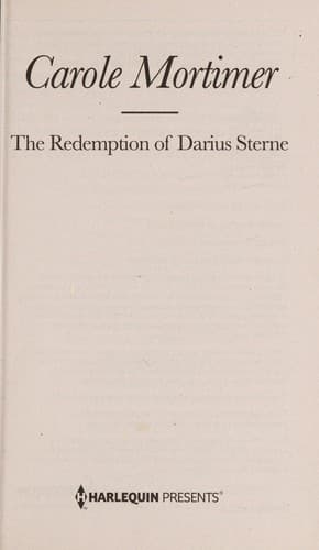 The Redemption of Darius Sterne