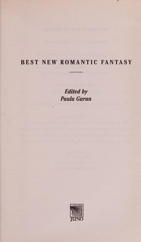 Best New Romantic Fantasy