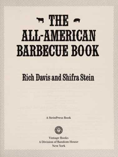 The all-American barbecue book