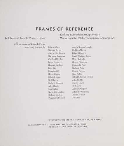 Frames of reference