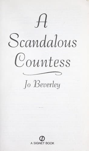 A Scandalous Countess
