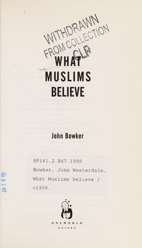 What Muslims believe