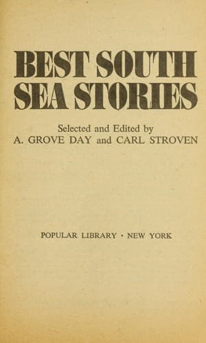 Best South Sea stories