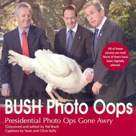 Bush photo oops
