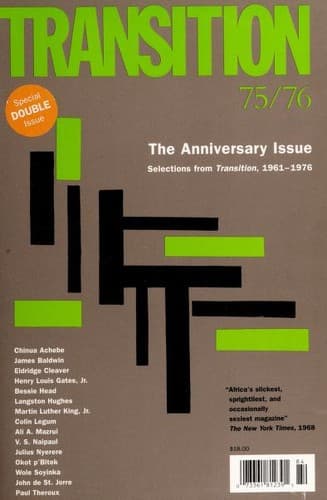 Transition 75/76. Selections from Transition, 1961-1976