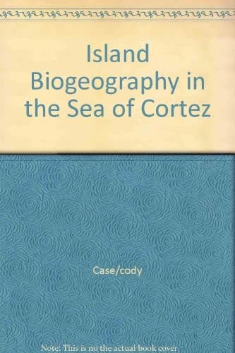 Island Biogeography in the Sea of Cortez
