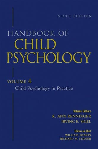 Handbook of child psychology