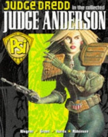 Judge Dredd in the collected Judge Anderson