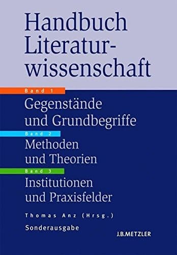Handbuch Literaturwissenschaft ,3 Bde