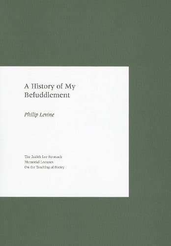 A History of My Befuddlement