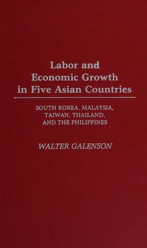 Labor and economic growth in five Asian countries