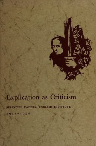 Explication as Criticism