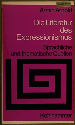 Die Literatur des Expressionismus