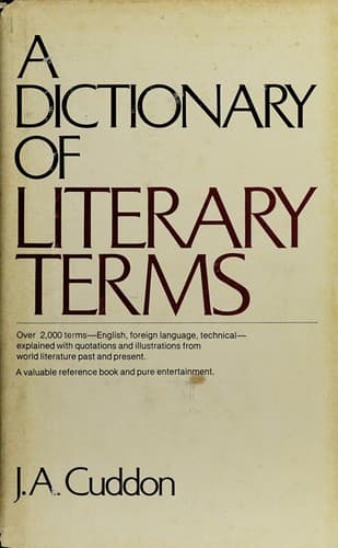 A dictionary of literary terms