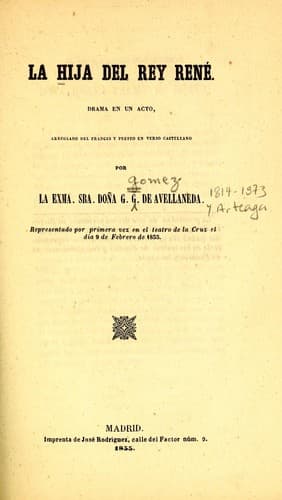 La hija del rey René