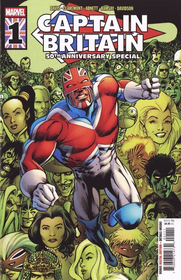 Captain Britain 50th Anniversary Special