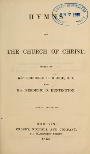 Hymns for the Church of Christ