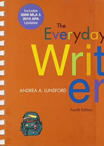 Everyday Writer 4e with 2009 MLA and 2010 APA Updates & Composing Knowledge & CompClass for Everyday Writer 4e & Literature 2e with 2009 MLA Update