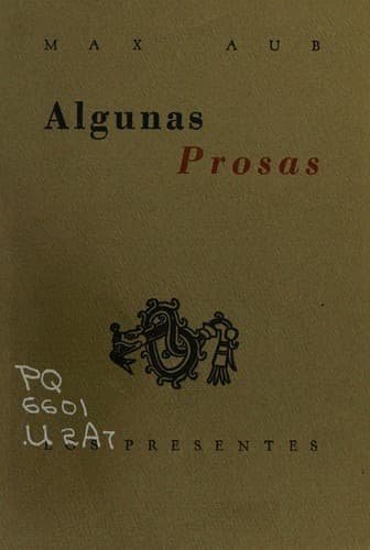 Algunas prosas