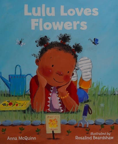 Lulu loves flowers
