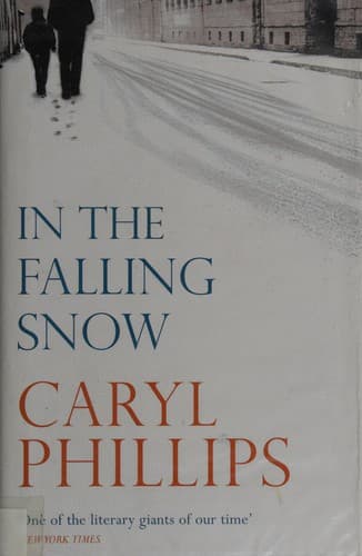 In the falling snow