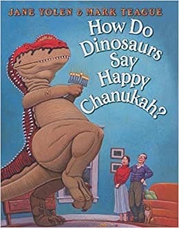 How do dinosaurs say happy Chanukah?
