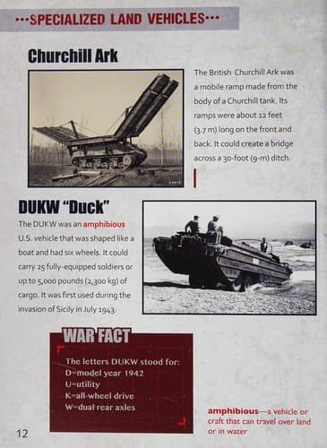 Vehicles of World War II