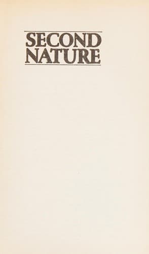 Second Nature (Orion)