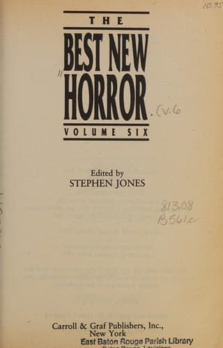 The Best new horror