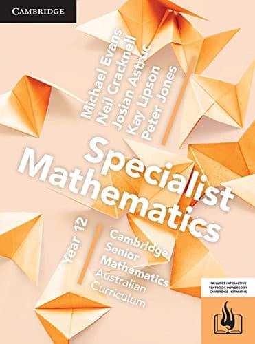 Specialist Mathematics Year 12