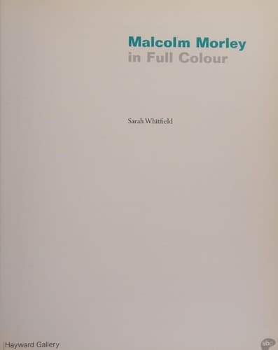Malcolm Morley