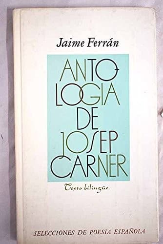 Antología de Josep Carner