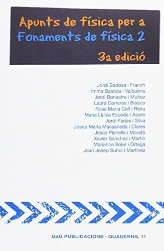 Apunts de física per a "Fonaments de física 2"