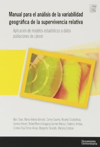 Manual para el análisis de la variabilidad geográfica de la supervivencia relativa