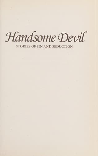 Handsome Devil : Stories of Sin and Seduction