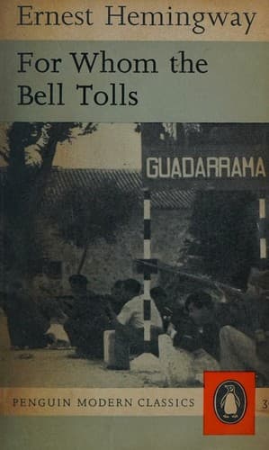 For whom the Bell tolls (Penguin Books. no. 1066.)