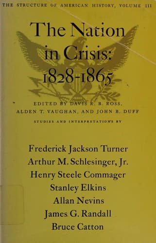 Nation in Crisis 1828 1865