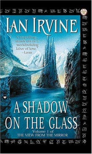 The shadow on the glass